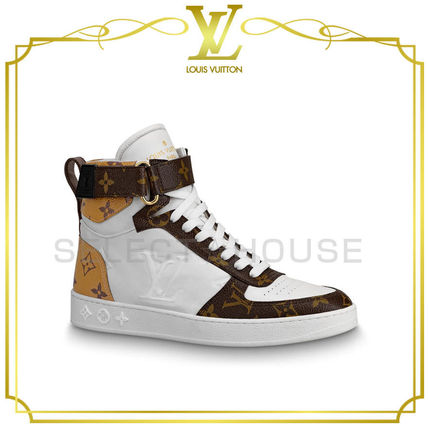 Louis Vuitton 2020 SS Monogram Casual Style Leather Low Top Sneakers 1A7RMX 