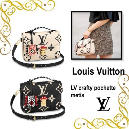 Louis Vuitton MONOGRAM 2020 21AW Monogram Casual Style 2WAY Leather Elegant Style Crossbody M45384 M45385 