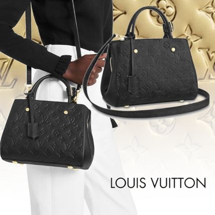 Louis Vuitton MONOGRAM EMPREINTE Montaigne Bb M41053 