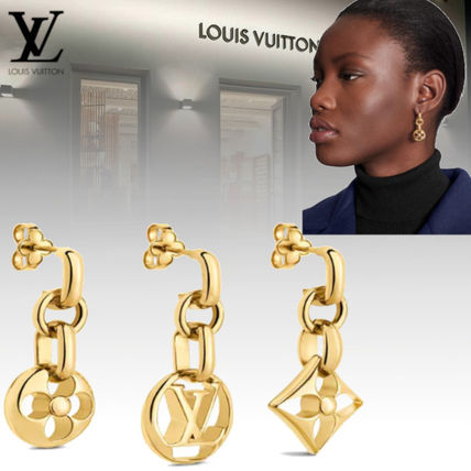 Louis Vuitton MONOGRAM 2020 21AW Crazy In Lock Earrings Set M69662 