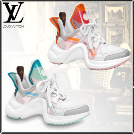 Louis Vuitton MONOGRAM 2020 SS Monogram Leather Low Top Sneakers 1A65RM 1A65R6 