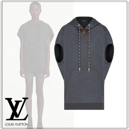 Louis Vuitton 2020 21AW Sleeveless Street Style Plain Cotton Long Tanks  Camisoles