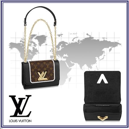 Louis Vuitton 2020 SS Monogram Casual Style Blended Fabrics 2WAY Leather 