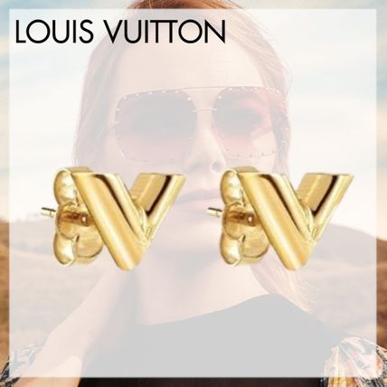 Louis Vuitton 2020 SS Casual Style Party Style Silver Earrings M68153 