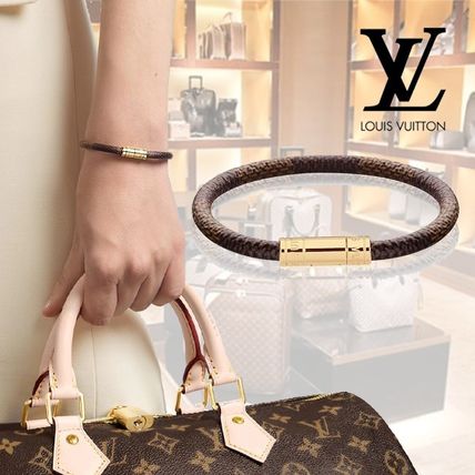 Louis Vuitton DAMIER Keep It Bracelet M6139D 