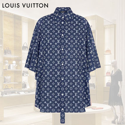 Louis Vuitton Monogram Casual Style Street Style Plain Cotton Medium 