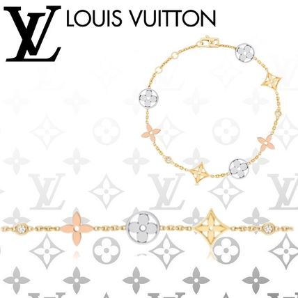 Louis Vuitton Idylle Blossom Bracelet 3 Golds And Diamonds Q95286 
