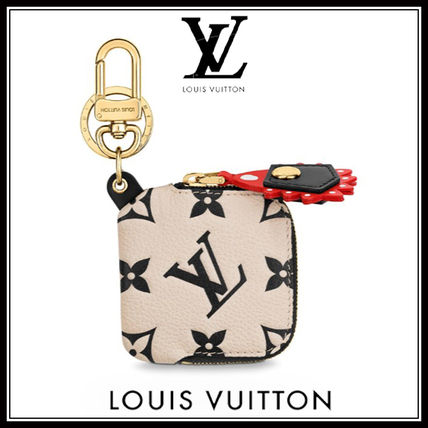Louis Vuitton 2020 21AW Monogram Calfskin Leather Logo Card Holders M69721 