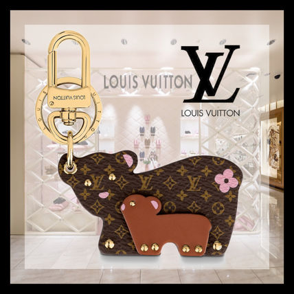 Louis Vuitton 2020 21AW Flower Patterns Monogram Canvas Blended Fabrics Plain M69558 