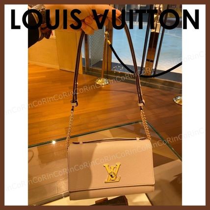 Louis Vuitton LOCKME Logo Shoulder Bags 
