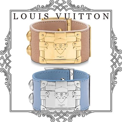 Louis Vuitton Casual Style Blended Fabrics Studded Street Style Leather M6539E M6539F M6538E 