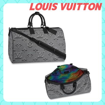 Louis Vuitton MONOGRAM 2020 SS Monogram Unisex A4 3WAY Plain Leather Crossbody Logo 