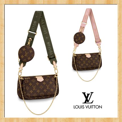 Louis Vuitton MONOGRAM 2019 20AW Monogram 2WAY Leather Crossbody Bridal Shoulder Bags M44840 M44813 