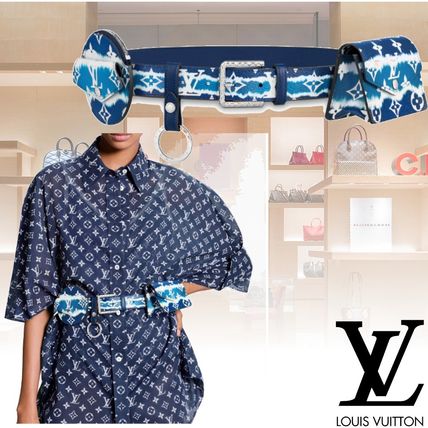 Louis Vuitton 2020 SS Leather Elegant Style Logo Belts 