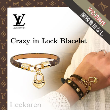 Louis Vuitton MONOGRAM 2019 SS Crazy In Lock Bracelet M6451F M6451E 