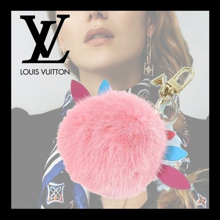 Louis Vuitton Plain With Jewels Logo Keychains  Bag Charms 