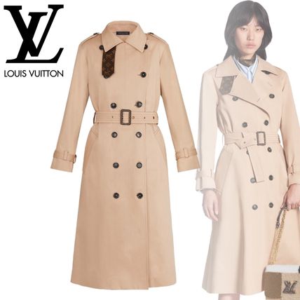 Louis Vuitton MONOGRAM 2020 Cruise Monogram Casual Style Wool Plain Leather Office Style 1A68D3 