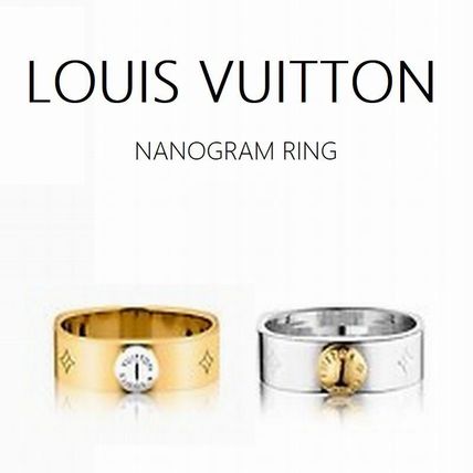 Louis Vuitton 2019 SS Nanogram Ring M00217 M00211 