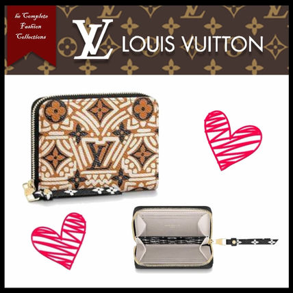 Louis Vuitton MONOGRAM 2020 21AW Monogram Unisex Leather Logo Coin Cases M69496 