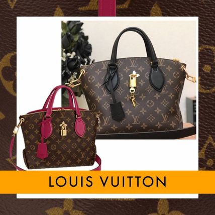 Louis Vuitton MONOGRAM 2019 SS Monogram Casual Style Canvas 2WAY Leather Office Style M44351 M44350 