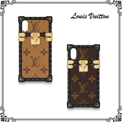 Louis Vuitton MONOGRAM 2019 20AW Eye Trunk For Iphone X  Xs M67892 M67893 