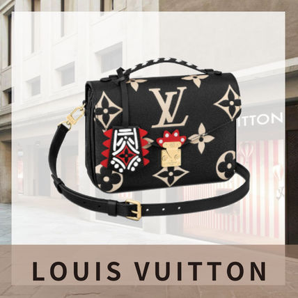 Louis Vuitton MONOGRAM 2020 21AW Monogram Casual Style 2WAY Leather Elegant Style Logo M45385 