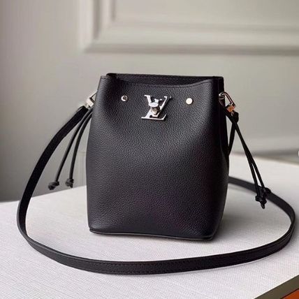 Louis Vuitton LOCKME Leather Logo Shoulder Bags M69205 M68709 