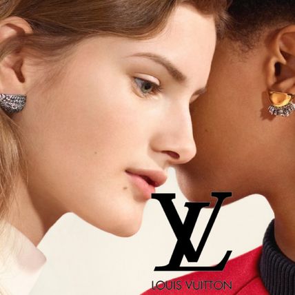 Louis Vuitton Silver 10K Gold 18K Gold 22K Gold 14K Gold Earrings 