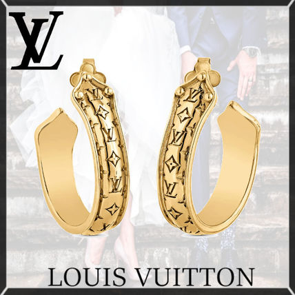 Louis Vuitton MONOGRAM Casual Style Party Style Elegant Style Earrings M69654 