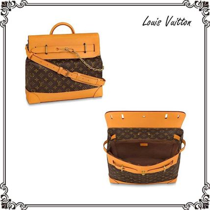 Louis Vuitton MONOGRAM 2020 SS Monogram Casual Style Unisex Canvas A4 2WAY Leather 