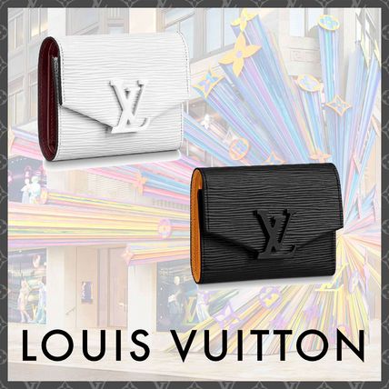 Louis Vuitton 2020 SS Blended Fabrics Street Style Plain Folding Wallets M69218 M69165 