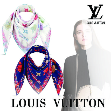 Louis Vuitton 2020 SS Lightweight Scarves  Shawls M76423 M76422 