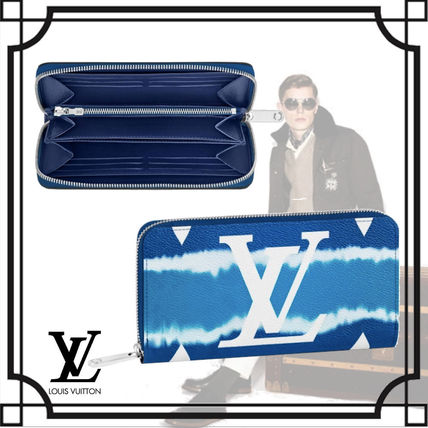 Louis Vuitton MONOGRAM 2020 SS Unisex Street Style Leather Long Wallet Logo Long Wallets M68841 