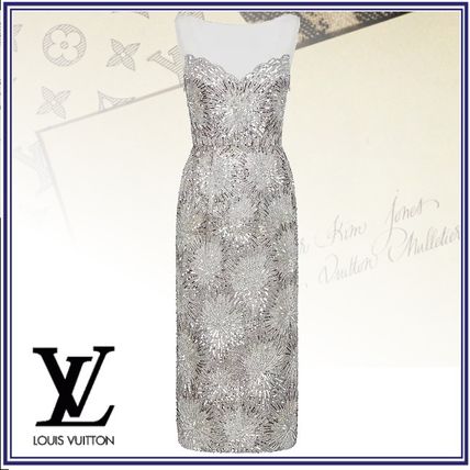 Louis Vuitton 2020 21AW Crew Neck Tight Nylon Sleeveless Medium Party Style 