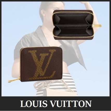 Louis Vuitton 2020 SS Leather Long Wallet Small Wallet Logo Coin Cases 