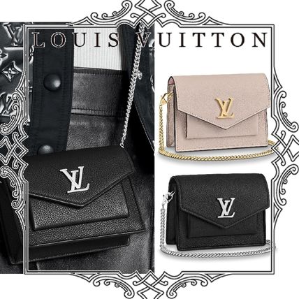Louis Vuitton LOCKME 2020 SS 3WAY Chain Plain Leather Crossbody Logo Shoulder Bags M69204 M69183 