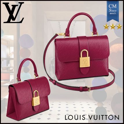 Louis Vuitton EPI 2020 SS 2WAY Leather Crossbody Logo Handbags 