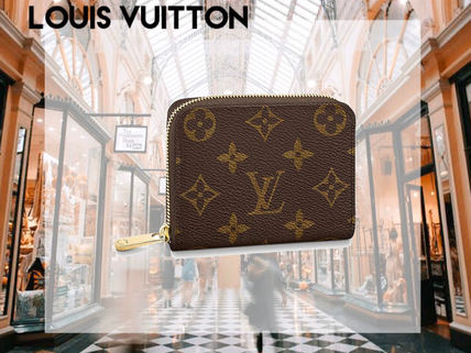 Louis Vuitton ZIPPY COIN PURSE Monogram Unisex Canvas Long Wallet Logo Coin Cases M60067 