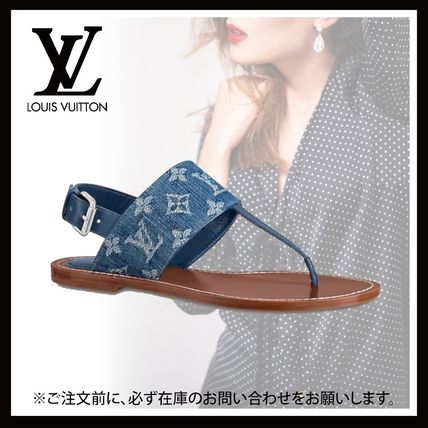 Louis Vuitton Starboard Flat Thong Sandal 1A7RDP 