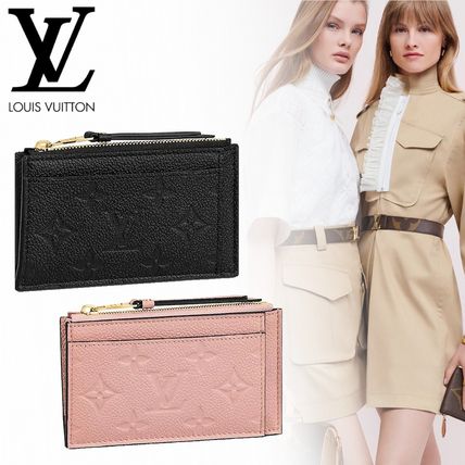 Louis Vuitton MONOGRAM EMPREINTE Zipped Card Holder M67853 M68339 
