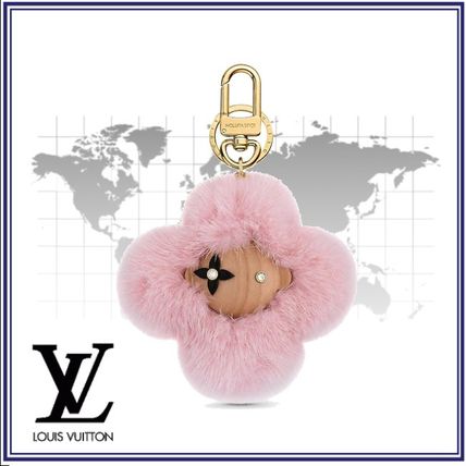 Louis Vuitton 2020 SS Blended Fabrics Logo Keychains  Bag Charms 