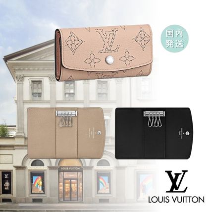 Louis Vuitton 2020 SS Leather Logo Keychains  Bag Charms 
