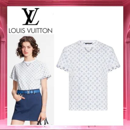 Louis Vuitton 2020 SS Unisex U Neck Short Sleeves Logo T Shirts 1A7ST4 