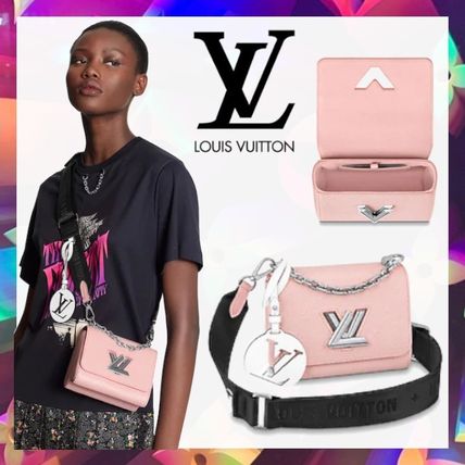 Louis Vuitton TWIST 2020 21AW Calfskin Blended Fabrics 2WAY Office Style Elegant Style M56887 