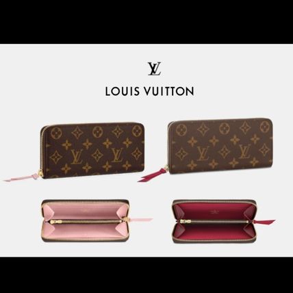Louis Vuitton MONOGRAM Monogram Long Wallet Logo Long Wallets 