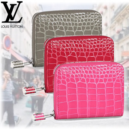 Louis Vuitton ZIPPY COIN PURSE Unisex Crocodile Other Animal Patterns Leather Long Wallet N94313 N94315 N94316 