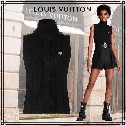 Louis Vuitton 2020 SS Casual Style Cashmere Nylon Sleeveless Logo 1A638V 