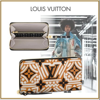 Louis Vuitton ZIPPY WALLET 2020 21AW Monogram Unisex Canvas Blended Fabrics Street Style Bi color 