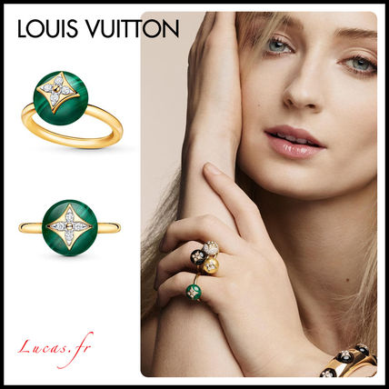 Louis Vuitton 18K Gold Elegant Style Formal Style Bridal Rings 