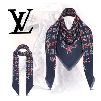 Louis Vuitton MONOGRAM 2020 Cruise Abc Monogram Shawl M76093 